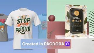 "How to do 3D Mockup Designs in PACDORA | GDMentor"