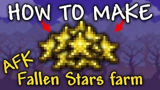 How to Make Fallen stars AFK Farm in Terraria | Stars Farm Guide