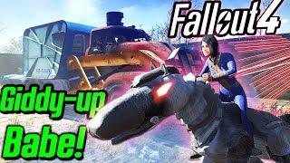 Fallout 4 - DRIVEABLES OF THE COMMONWEALTH - Driveables Giddy's, Semi Trucks, Dogs, Radstags & Rocks