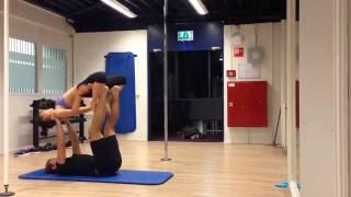 Daniel Giorev & Ivy Wang Acro Yoga