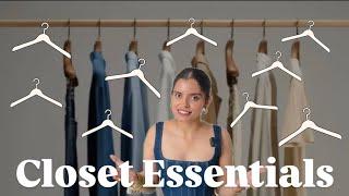 Closet essentials | Must have wardrobe basics