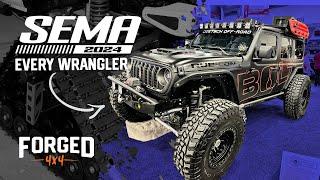 Every Jeep Wrangler Spotted at SEMA SHOW 2024! | Insane Custom Builds You Have to See