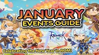 JANUARY 2025 Events Guide: Let's Celebrate the New Year in ROM! ~ Ragnarok M: Eternal Love