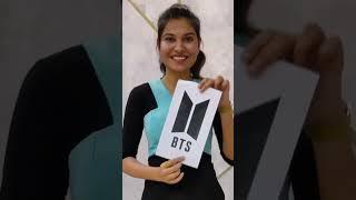 BTS  X ARTIST SHIKHA SHARMA #shorts  #TRICKYVIDEO