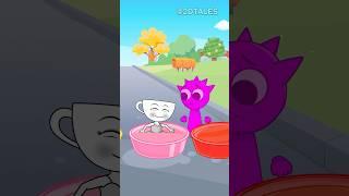 Help Raddy Find his True Color - Italian Brainrot & Incredibox Sprunki #sprunki #brainrot #Color