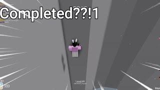 Tower of wall hop COMPLETED??!1 Roblox Tower of Hell