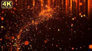 Particles moving background | particles loop video | red particles background particles black screen