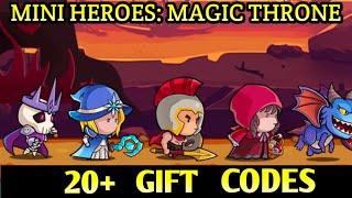 All *New* Mini Heroes magic throne Redeem Codes ! How to redeem Codes In Mini Heroes Magic Throne