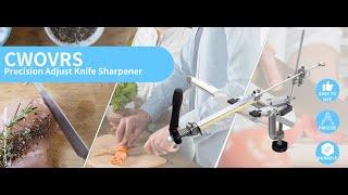 Quick video guide for RUIXIN PRO RX-009 Knife Sharpening System by CWOVRS