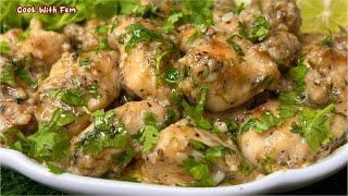 Best Chicken Starter - BUTTER GARLIC CHICKEN ROAST | Khushbu Aisi Ke Padosi Puchengey Kya Bana Hai