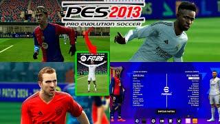 PES 2013 PATCH 2025 - ACTUALIZAR AL 2025 - JD PATCH v6.0 | PASO A PASO - EL MEJOR PATCH GRATIS! 