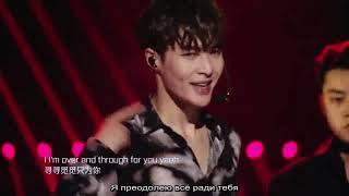 [РУСС САБ] 181026 Zhang Yixing LAY 《Give Me A Chance》 First LIVE @ iQiyi Idol~1