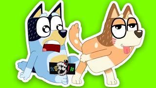 BLUEY TRY NOT TO LAUGH (SO FUNNY IT HURTS)