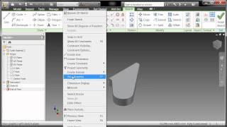 Autodesk Inventor Fundamentals - Basics of Part Modeling Chapter 3