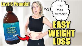 Castor Oil - Easiest Weight Loss Hack Ever? Menopause Fat Loss!