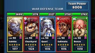 Empires Puzzles : Equalizer war hits against meta teams