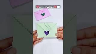 DIY envelope  Paper crafts / Cute gift ideas #diy #craft #art #papercraft #origami #thecrafty