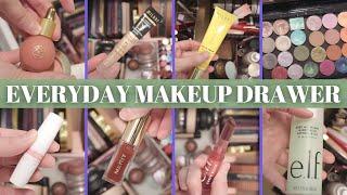 Wintery Colors, New & Old Makeup | January 2023 Makeup Basket | Everyday Makeup Drawer