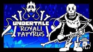 Royal Guard Papyrus Fight - Royal!Papyrus [Animation] (Old) {Jbug Reupload}