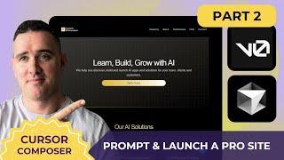 Cursor AI  & V0 Tutorial Series: Ultimate Workflow Part 2
