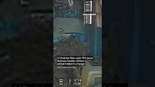 Ukrainian FPV Drone Destroyed Hidden Russian Vehicles #warinukraine #drone