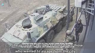 Russians fire on civilians near Hostomel (~24 February 2022 VIDEO) - Ukraine War Video