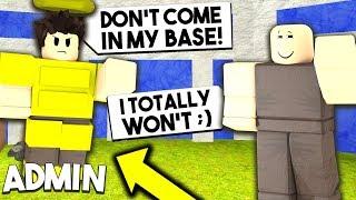 I Broke Into An ADMIN BASE.. What I Found WILL SHOCK YOU! (Almost Got Banned..) | Roblox Booga Booga