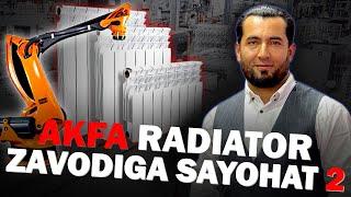 AKFA radiator zavodida ishlab chiqarish jarayoni 2- qism