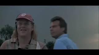 Twister movie clip and music (1996); Going Green. Bill Paxton and Phillip Seymour Hoffman on screen