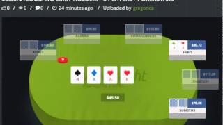 PokerStars Nl100 Zoom - Tricky Decision with a Set