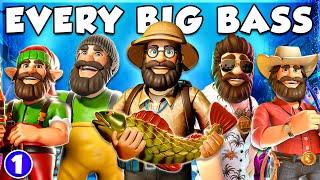 Buying EVERY BONUS On BIG BASS BONANZA SLOTS!! (HUGE WINS)