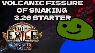 PoE 3.26 Volcanic Fissure of Snaking Zero to Hero Day 4