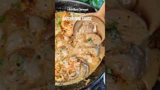 Creamy Mushroom Chicken Recipe  #shorts #ytshorts #youtubeshorts #shortsfeed #shortsvideo
