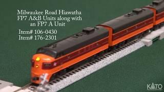 Kato Product Preview October 2017 - N Milwaukee Road Olympian Hiawatha