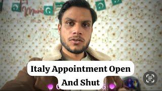 Summary of italy Appointment \ / BLS ITALY APPOINTMENT | Appointment open Notice \