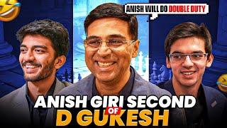 Anish Giri Is The Second Of D Gukesh | Vishy Anand Full Savage Mode 