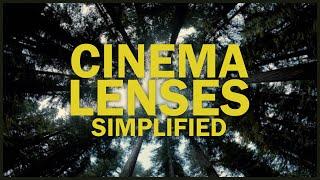 Cinema Lenses Simplified