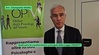 Convegno OPPV "Bioetica per Psicologi" le riflessioni dell'Avv. Giampaolo Miotto