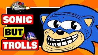 Could Sonic Be a TROLL Game?! - You Won't Believe This Funny Sonic Rom Hack!