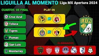 LIGUILLA AL MOMENTO LIGA MX | ESTOS EQUIPOS JUGARÁN el PLAY-IN del APERTURA 2024