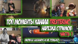 ТОП МОМЕНТЫ КАНАЛА TrexteriNo / НАРЕЗКА СО СТРИМОВ ТРАКТОРА / MOBILE LEGENDS и не только / ЧАСТЬ 1