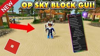 New Sky Block Gui Is OP (Auto Farm) ROBLOX