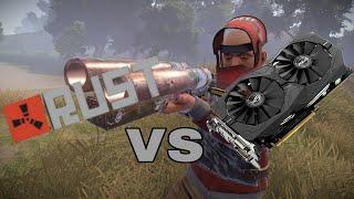 RUST VS GEFORCE GTX 1050 TI 4gb + intel core i5 7400 16GB RAM