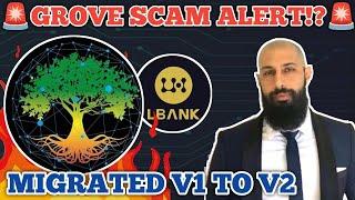 Grove Coin Crypto currency SCAM no DUBAI ROYAL FAMILY. No headquarters. No BlockChain. No Liquidity