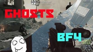 Battlefield 4 vs Call of Duty Ghosts Comparison (Kind of Funny)