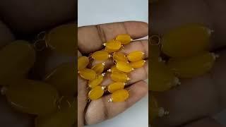 light Yellow Color Tab Beads www.Prisara.com 8951212424