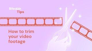 How to trim video footage in Biteable | Biteable