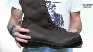 Belleville - 330 ST - Wet Weather Chocolate Brown Safety Toe Flight Boot USN/USMC