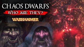 Warhammer Fantasy Lore: THE CHAOS DWARFS - Lore Overview - Total War: Warhammer 3