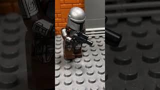 Mando Destroys A Stormtrooper | A Lego Star Wars Stop Motion